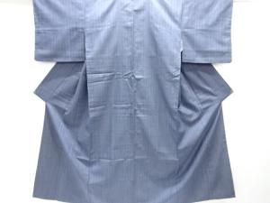 縞織り出し西陣お召着物